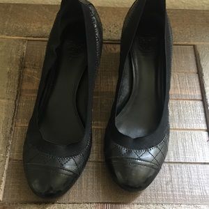 Tory Burch comfortable small heels 👠 Black shoes